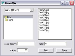 Dateien umbenennen VB6 Visual Basic